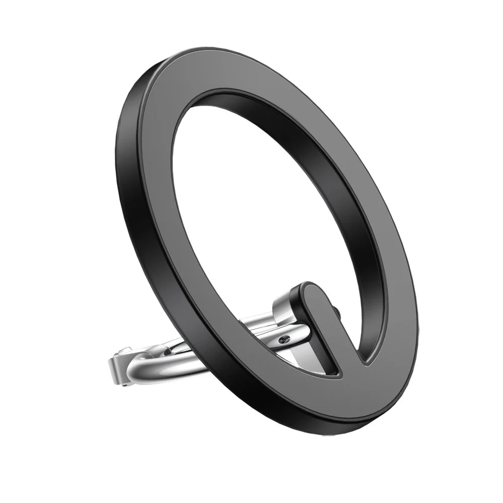 Joyroom Ring magnetický držiak na mobil do auta, čierny