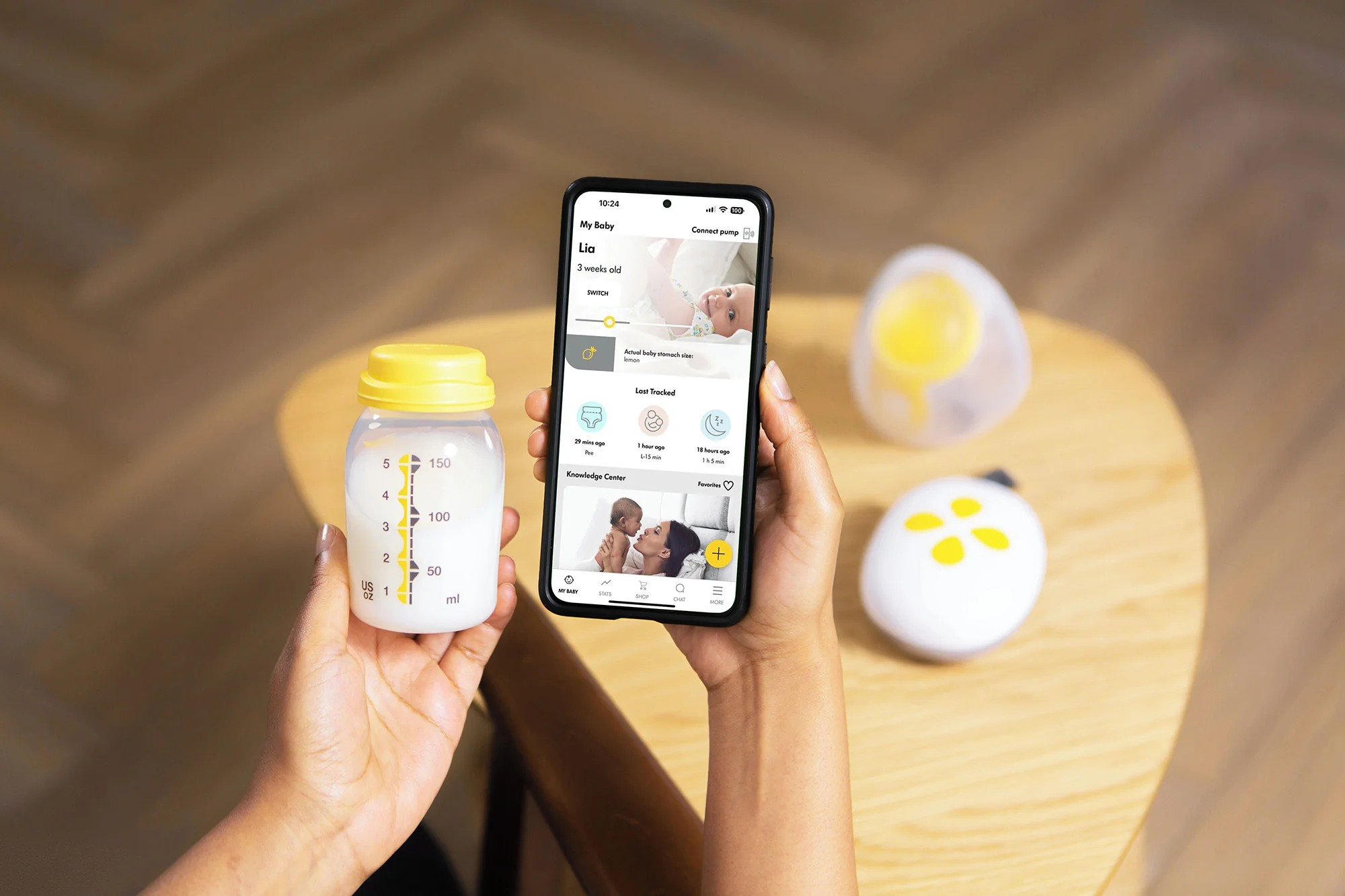 Medela Odsávačka mlieka elektrická Solo™ Hands-free 1×1 ks, odsávačka mlieka