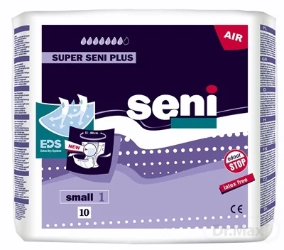 Seni SUPER PLUS AIR small 1 1×10 ks, plienkové nohavičky