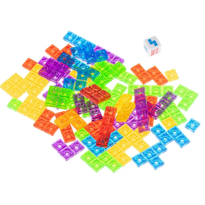 Tetris puzzle bloky – logická hra, 70 dielov