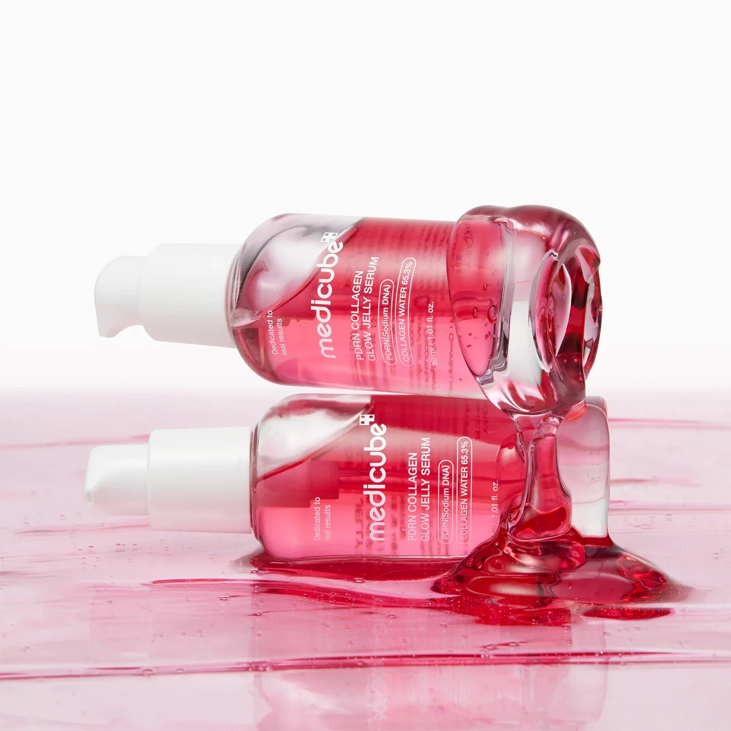 Medicube PDRN Collagen Glow Jely Serum Spevňujúce gélové sérum na tvár 30 ml