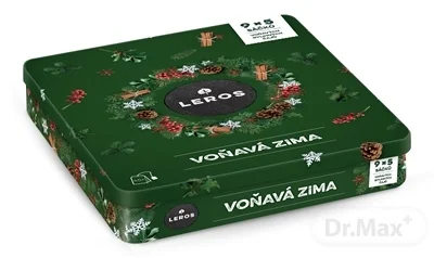 LEROS VOŇAVÁ ZIMA 1×1 ks, darčekový box čajov