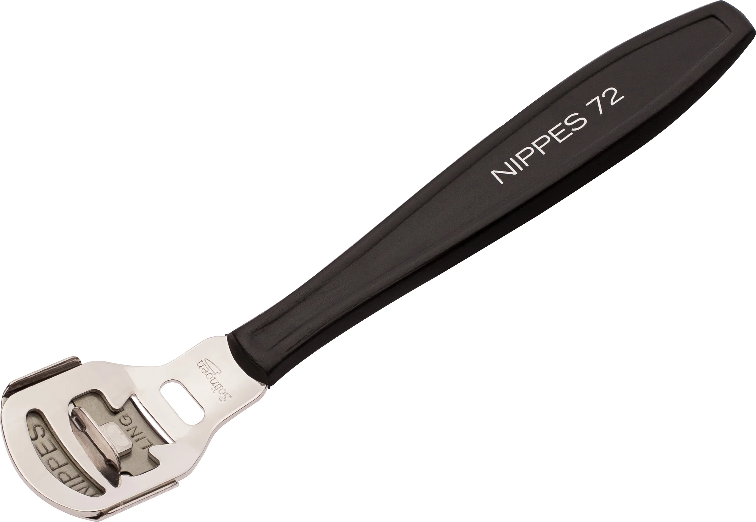 Nippes Orezávač na zrohovatenú kožu čierny 1 ks