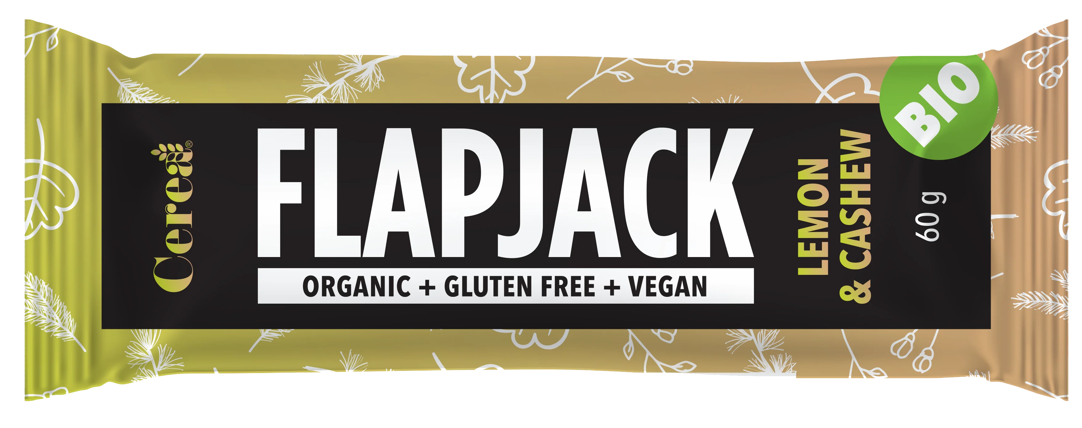 CEREA Bio Flap Jack citrón a kešu 1×60g, Flap Jack