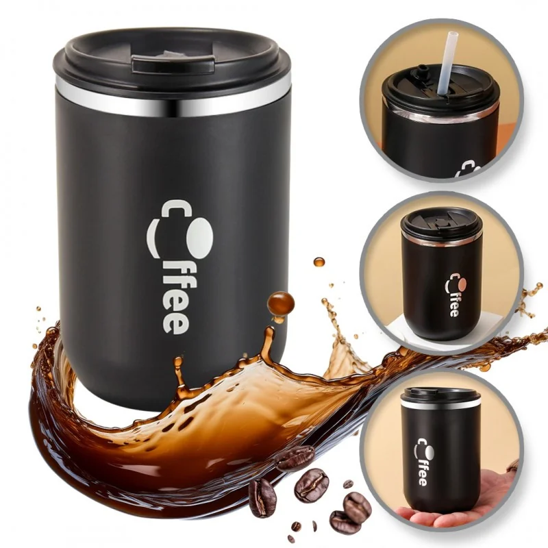 Livefy termohrnček Office 500ml, čierny