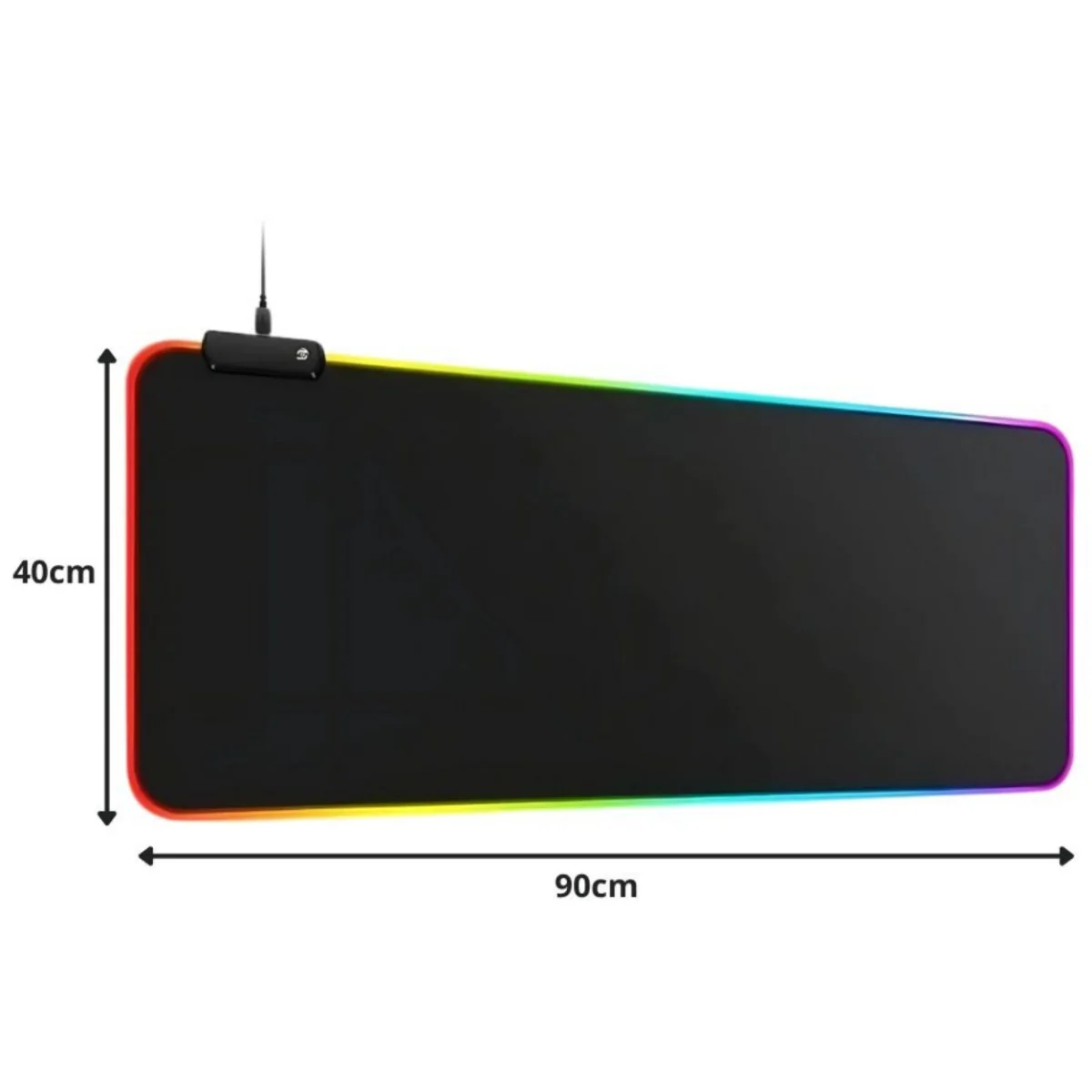 Herná RGB podložka pod myš