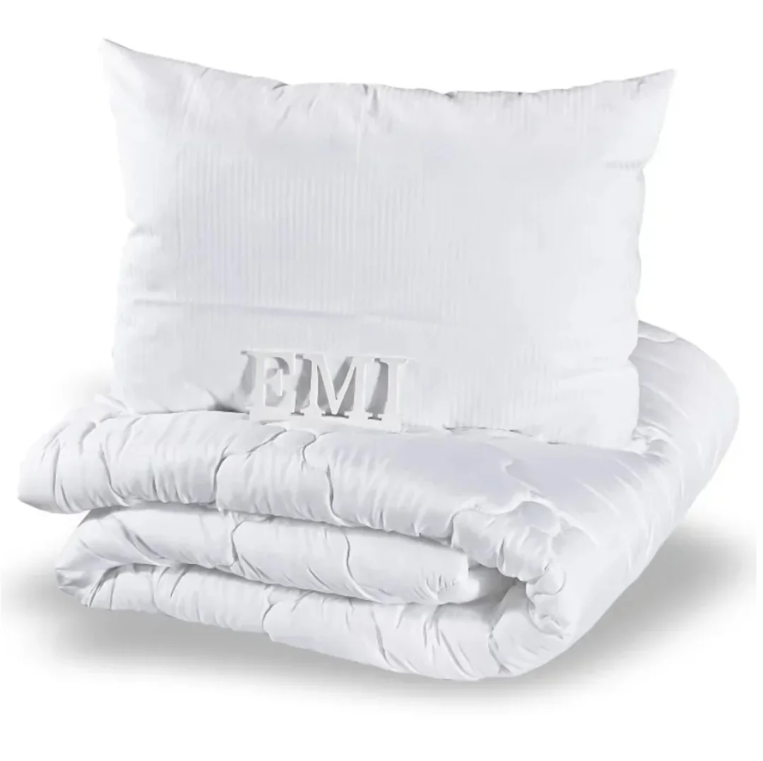 EMI Set prikrývky a vankúša Ekonomic 140x200 70x90 1×1 ks, set prikrývky a vankúša