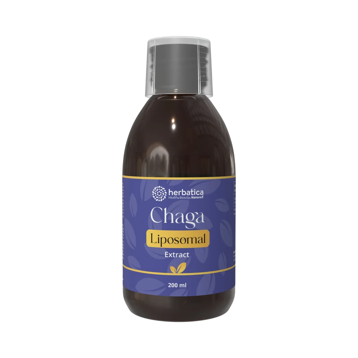 Lipozomálny extrakt Chaga  (40% polysacharidy) - 200 ml - Herbatica