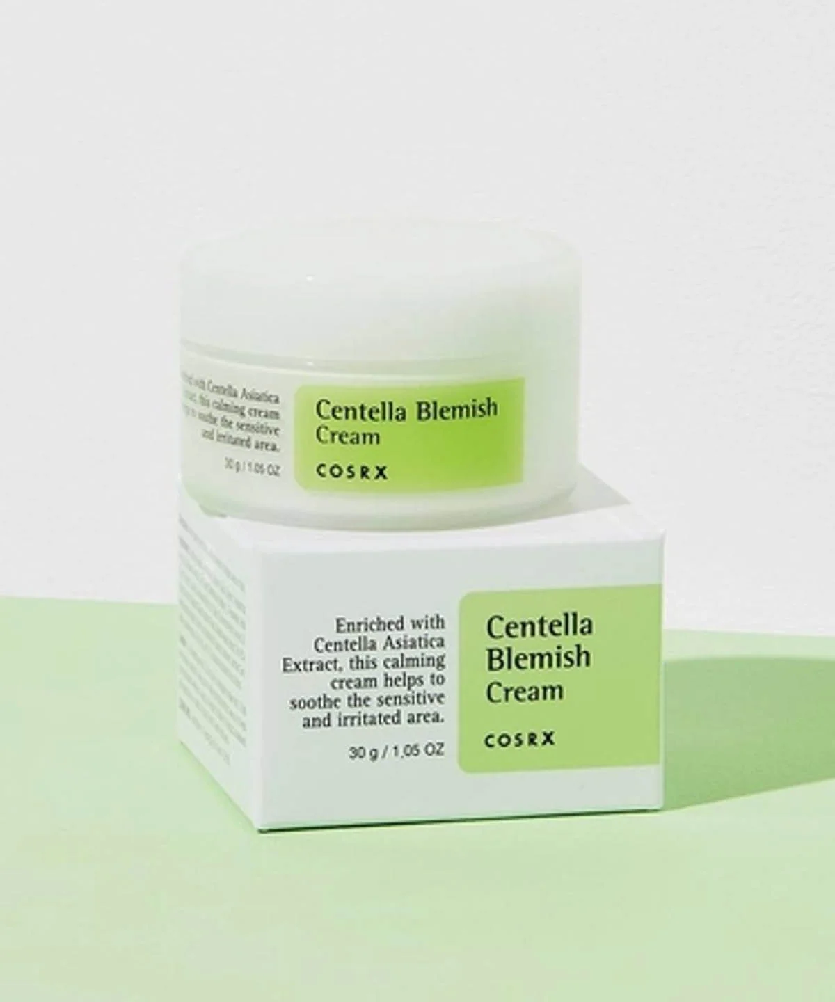 COSRX Centella Blemish Cream výživný upokojujúci krém proti začervenaniu pleti