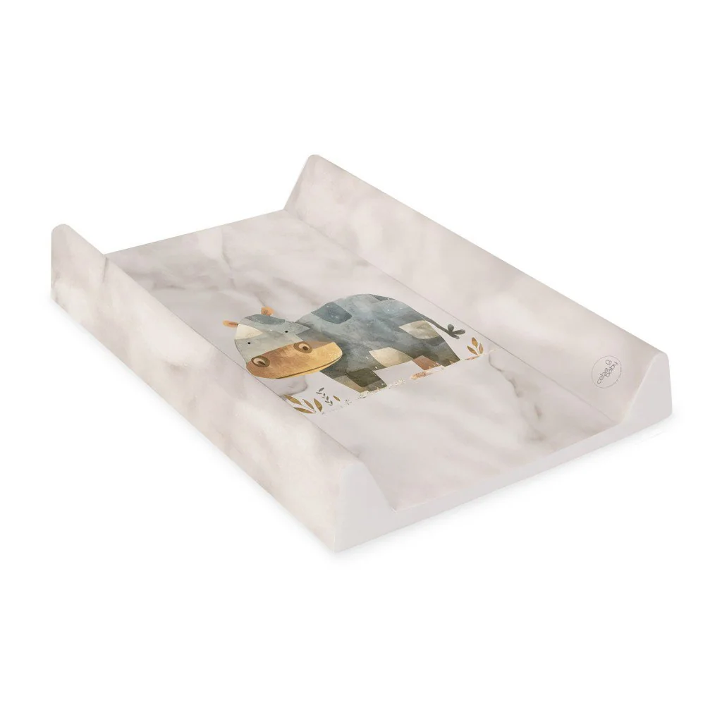 Podložka prebaľovacia 2-hranná s pevnou doskou (50x70) Ultra Light Cosy Hippo