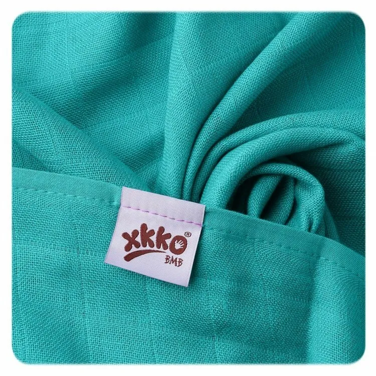 XKKO BMB Bambusová osuška Colours - Turquoise, 90x100, (1ks) 1×1 ks