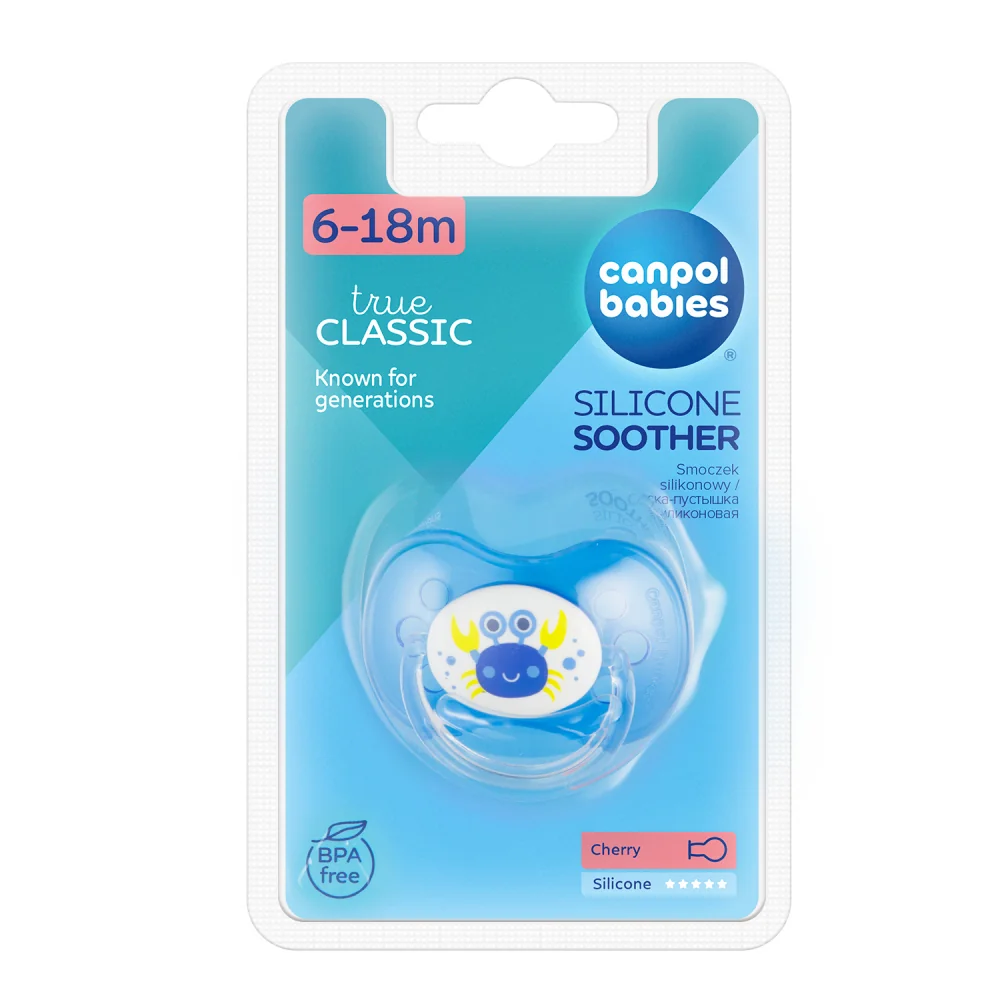 Canpol Babies Utišujúci cumlík Príroda 1×1 ks, cumlík