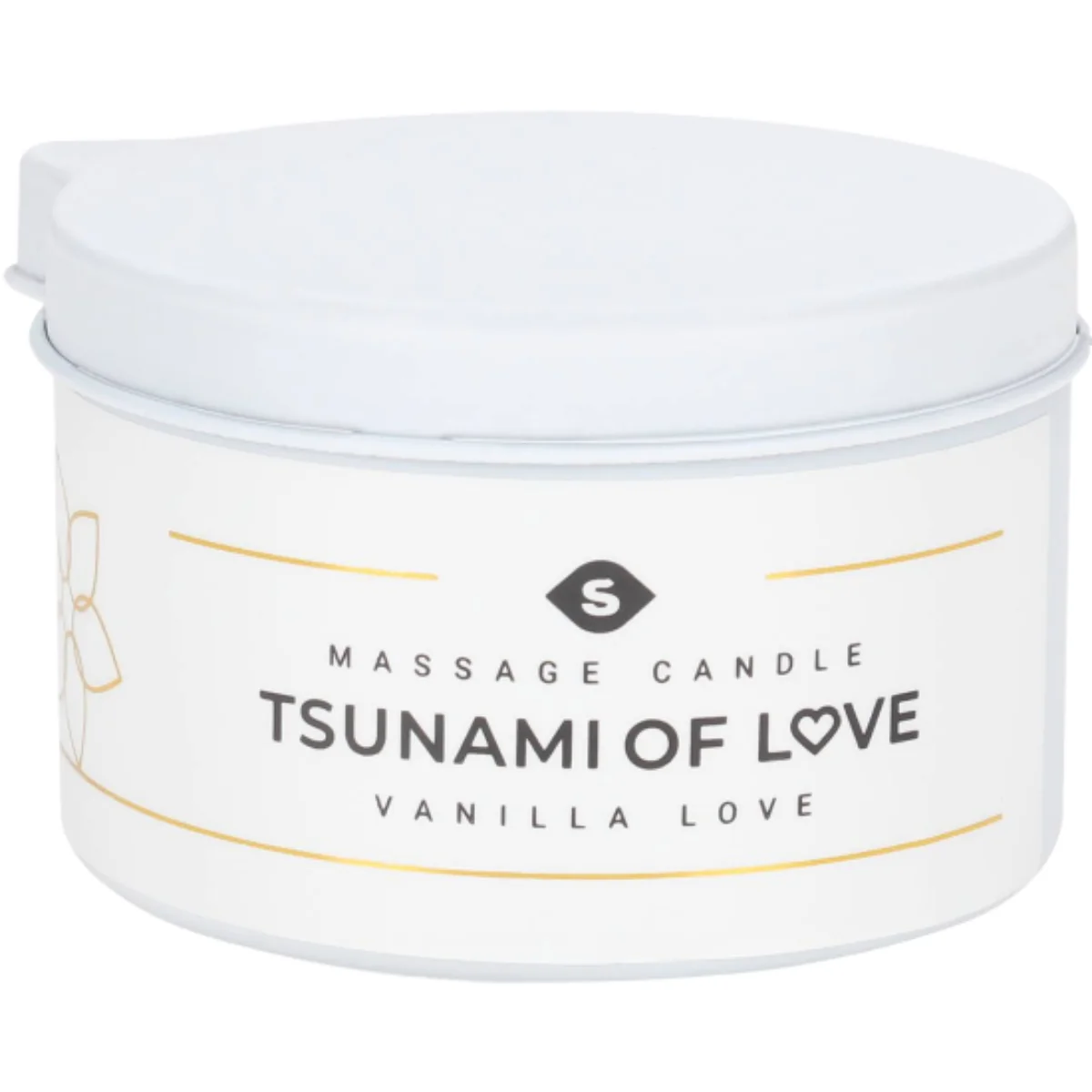 Masážna sviečka Tsunami of Love Vanilla Love (100 ml)