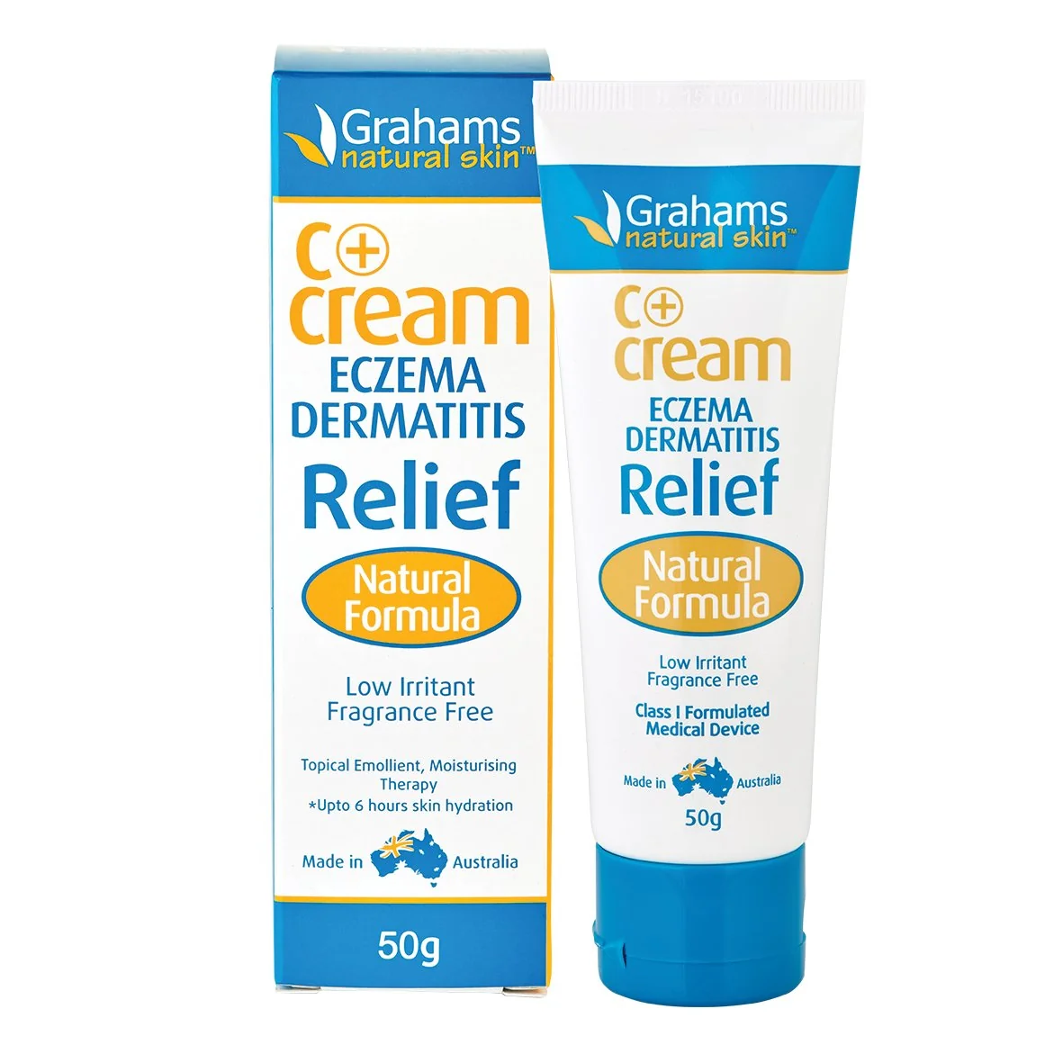 Grahams Natural C+ ECZEMA DERMATITIS CREAM 1×50 g, krém