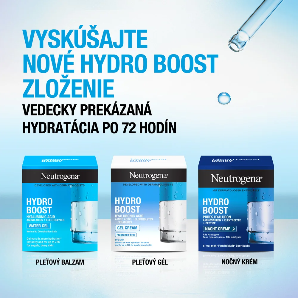 NEUTROGENA® Hydro Boost hydratačný gélový krém 1x50 ml, pleťový gél