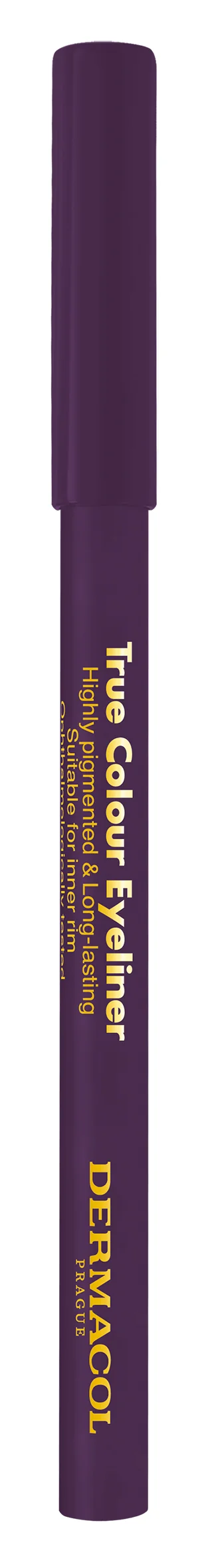 Dermacol True colour eyeliner - č. 4 Burgundy 1 ks