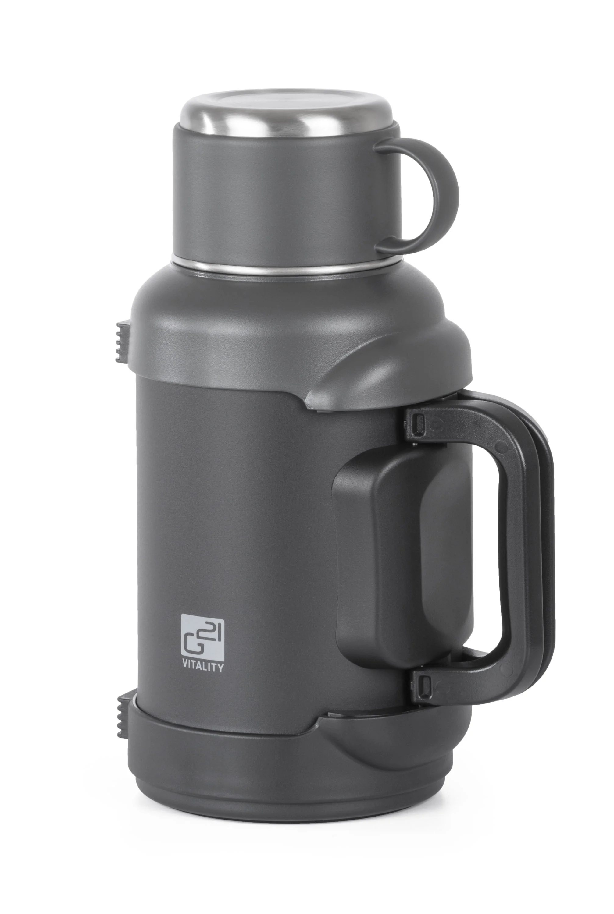Termoska G21 nerezová 2500 ml čierno-sivá G21TM2500_CS