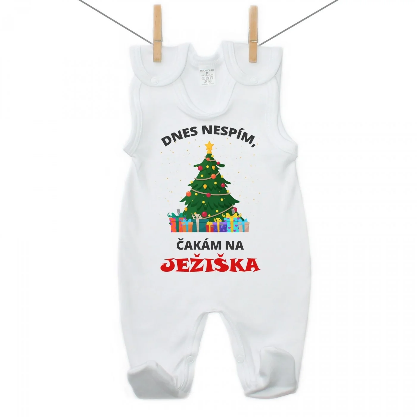 Boodyy Dupačky Dnes nespím, čakám na Ježiška Veľkosť: 74