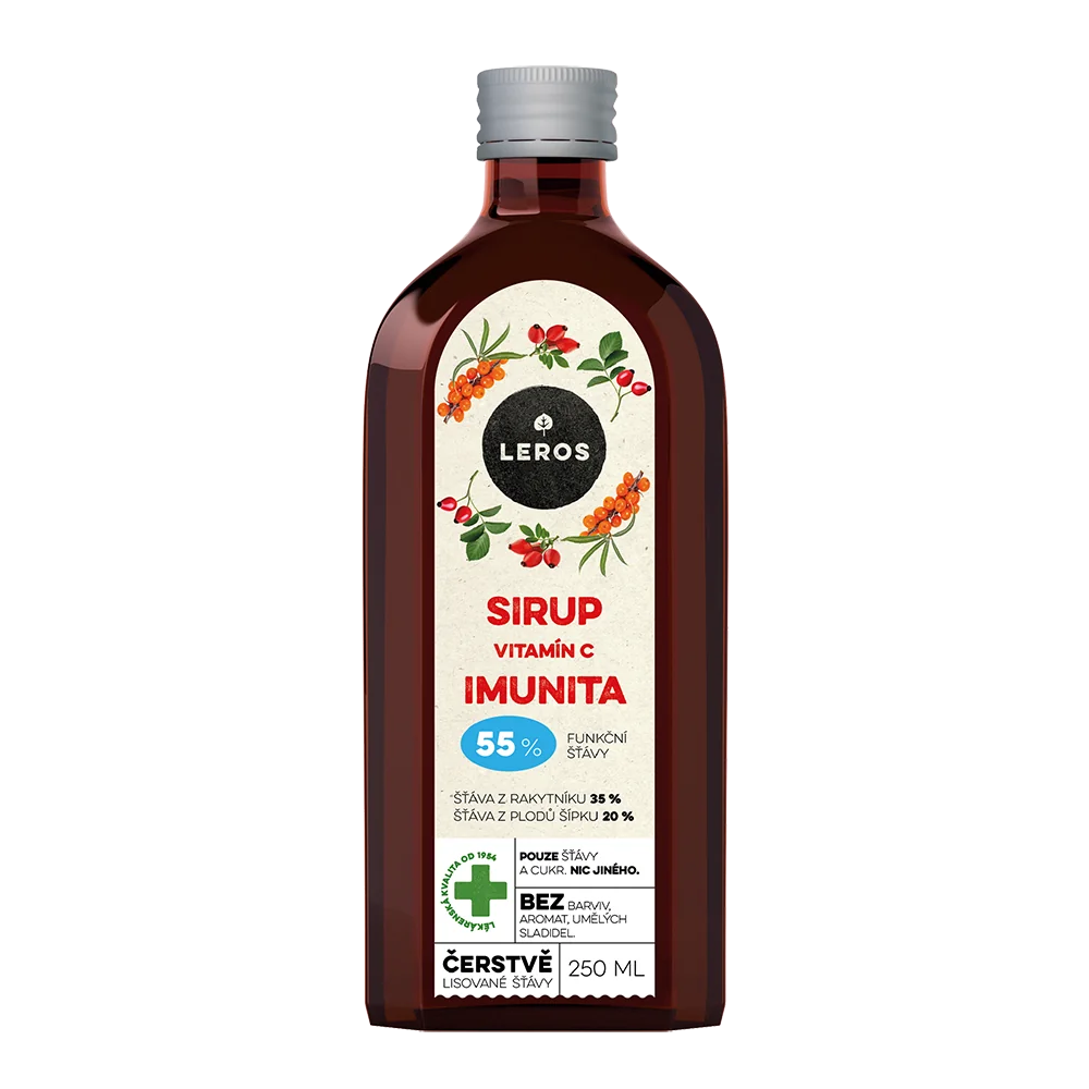LEROS SIRUP VITAMÍN C IMUNITA 250ml 1×250 ml, sirup