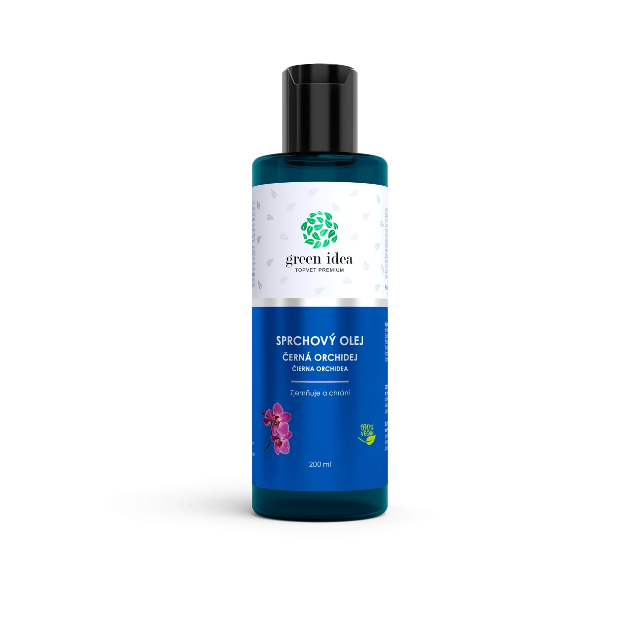 Sprchový olej Čierna orchidea 200 ml - Green idea