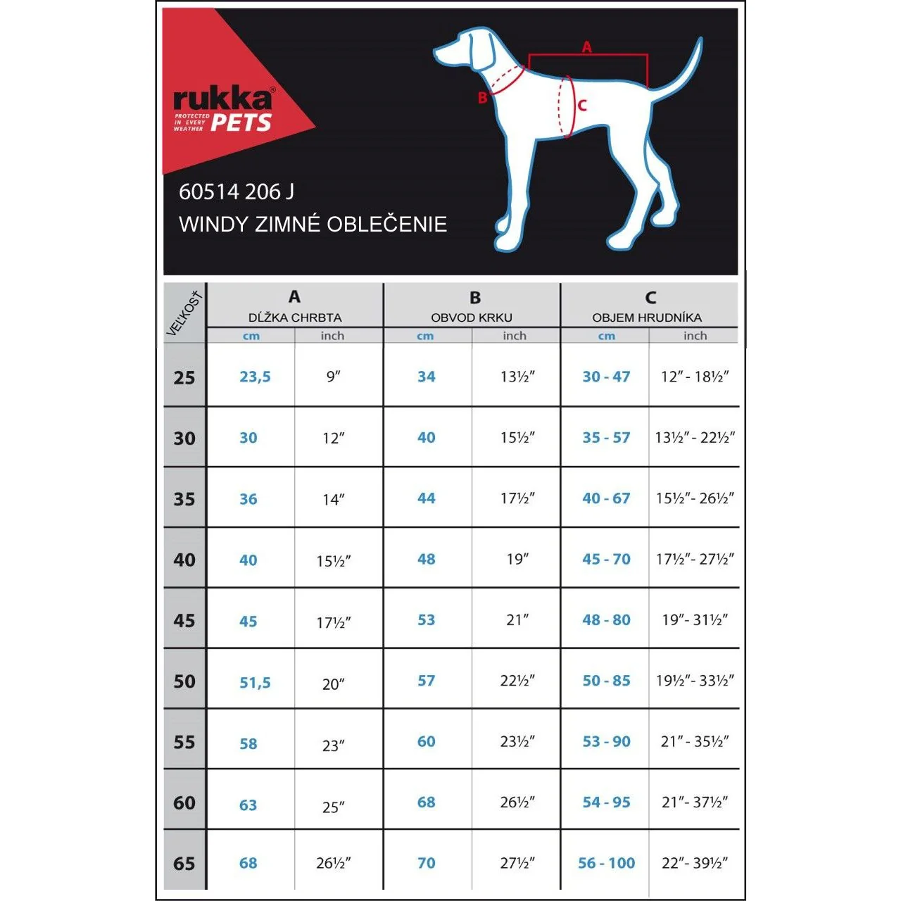 Teplé oblečenie pre psa Rukka Windy Červené, Veľkosť: 30