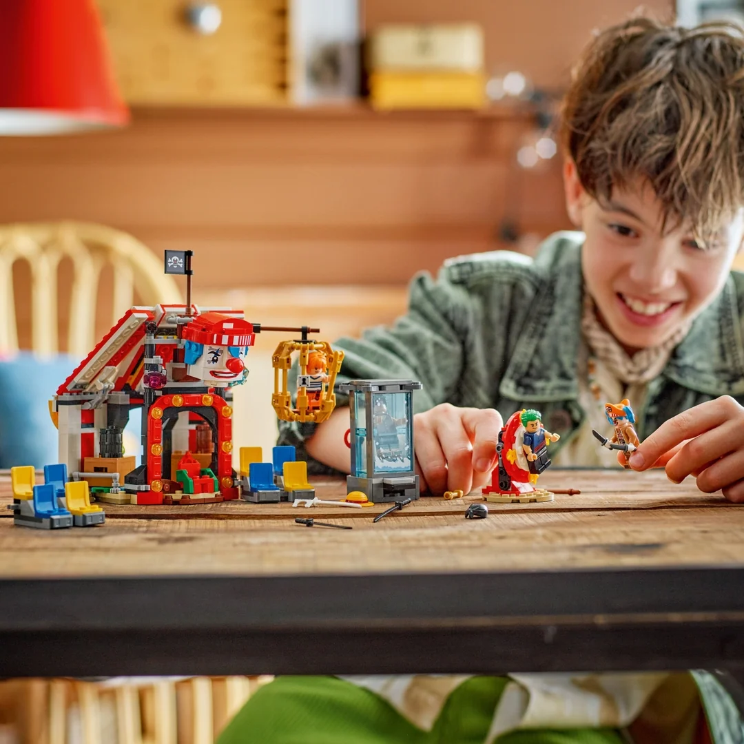 LEGO® ONE PIECE 75637 Klaun Buggy a jeho cirkusový stan