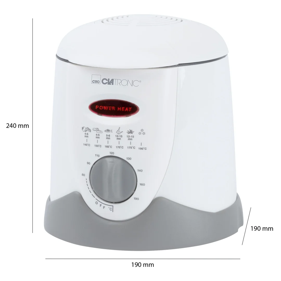 Clatronic FFR 2916 mini fritéza a fondue 2 v 1, 1 l