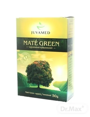 JUVAMED MATÉ GREEN ČAJ 1×50 g, sypaný čaj