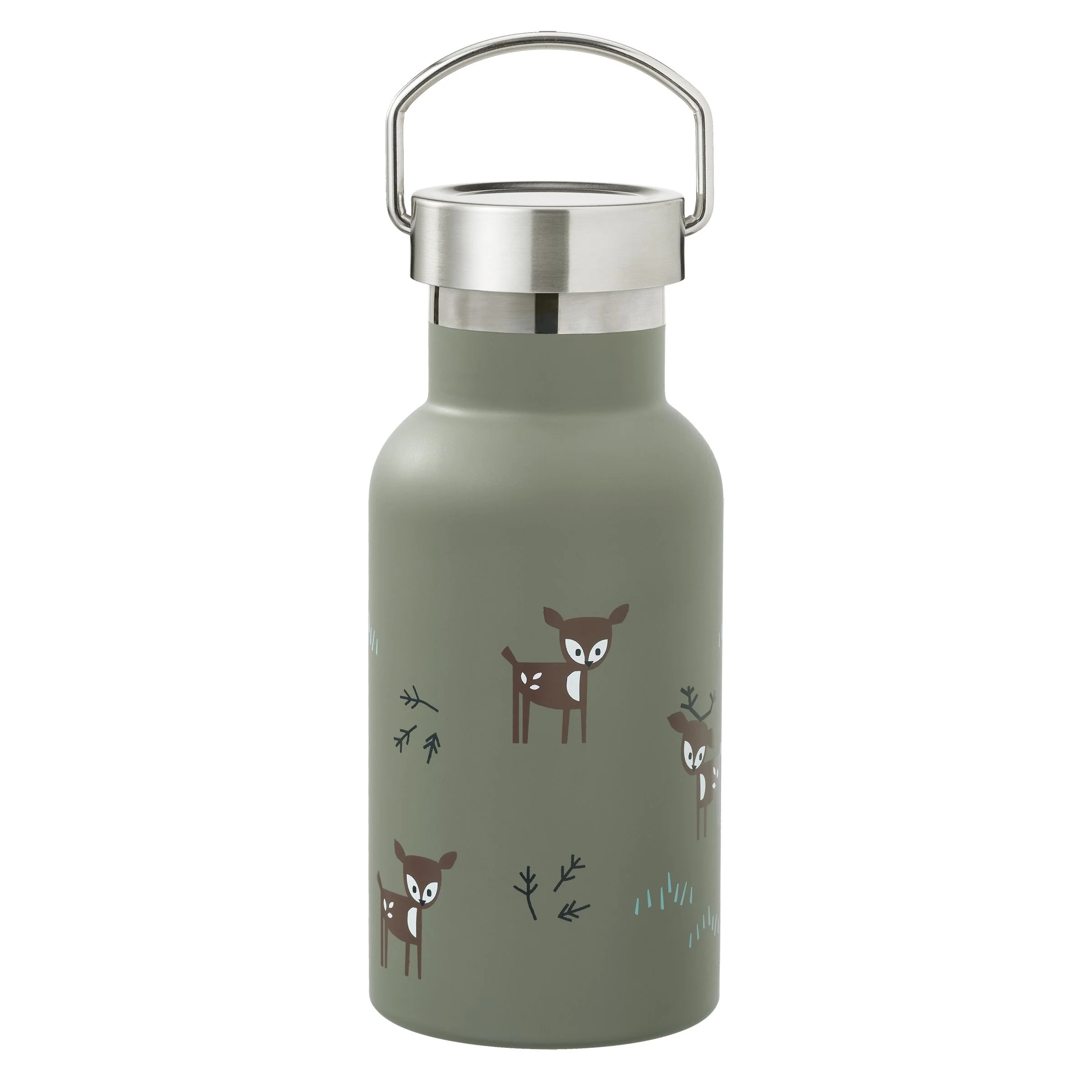 FRESK Termofľaša Deer Olive 1×1 ks, termofľaša