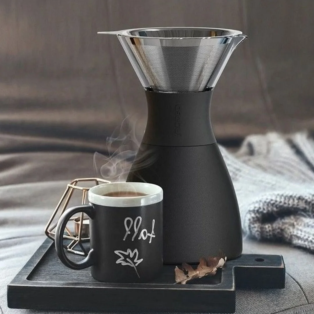 Pour Over - čierny Kávovar