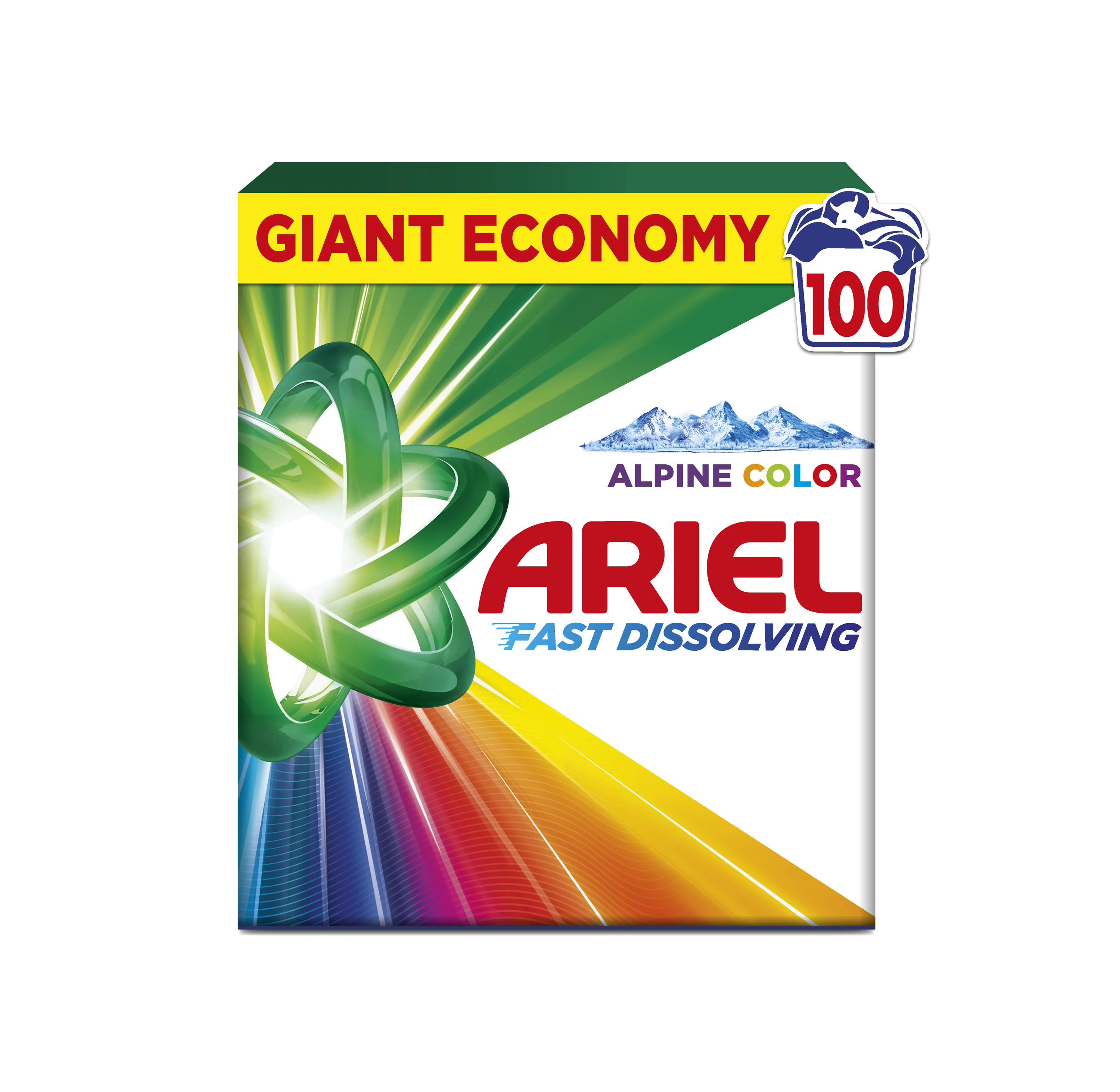 Ariel Color prášok na pranie, 100 praní 5500 G