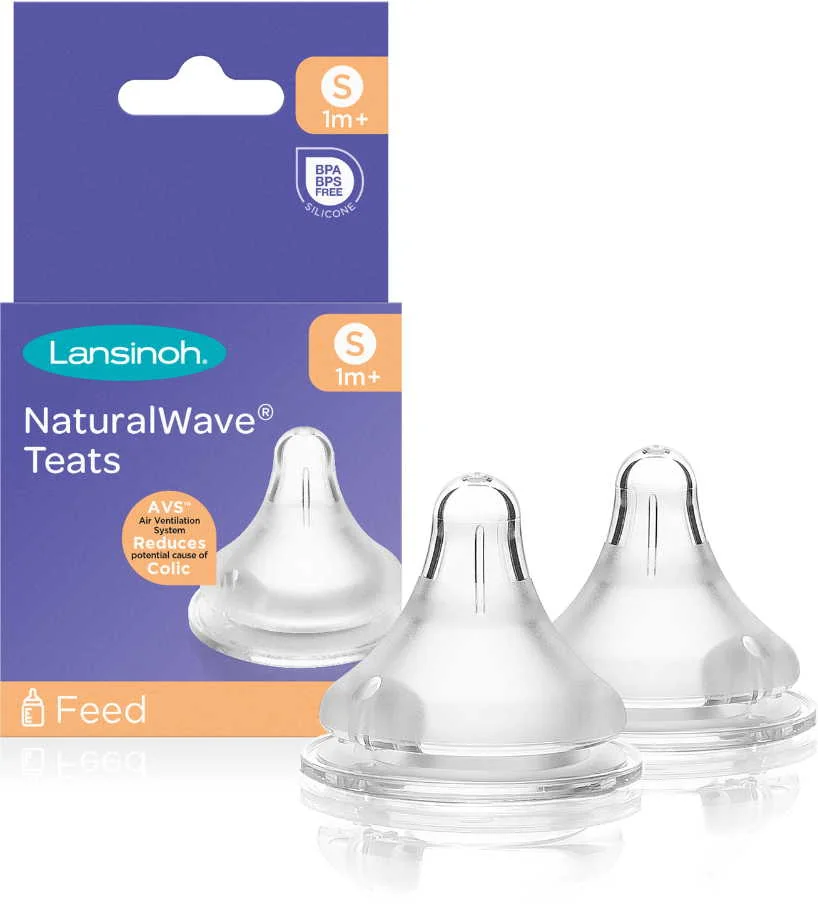Lansinoh NaturalWaveTM cumeľ S 2ks