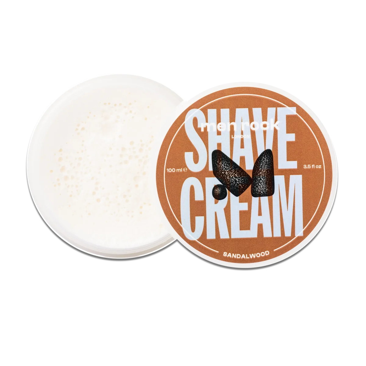 Krém na holenie santalové drevo Men Rock Shave cream 100ml