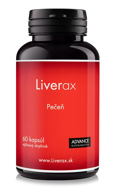 ADVANCE Liverax 60 kapsúl - pečeň 1×60 cps, výživový doplnok