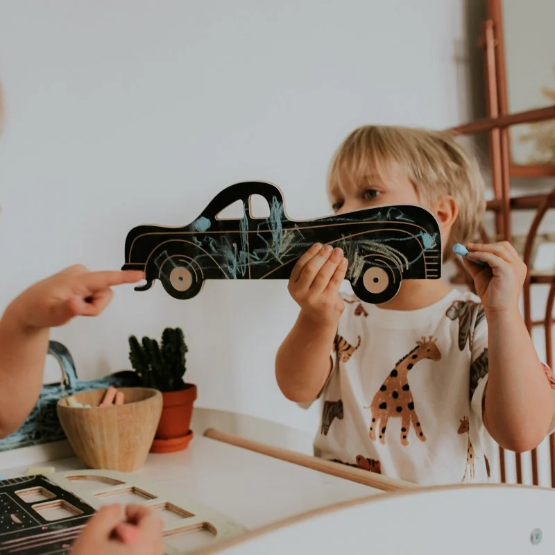 Milin kresliaca tabuľka Retro Auto I