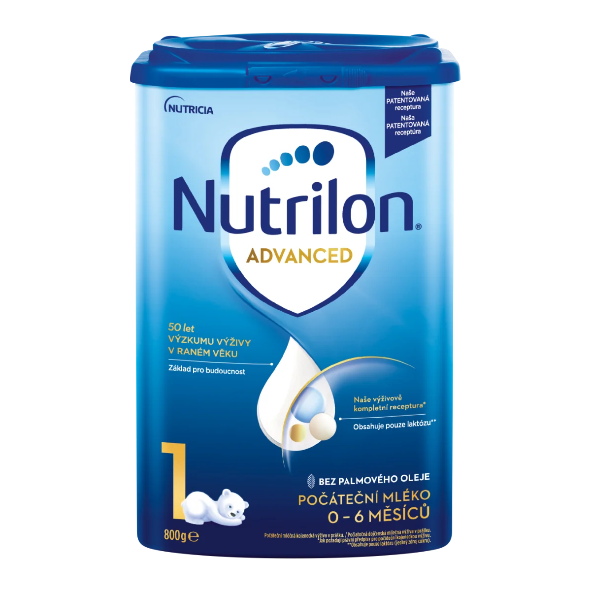Nutrilon Advanced 1 1×800 g, dojčenská mliečna výživa