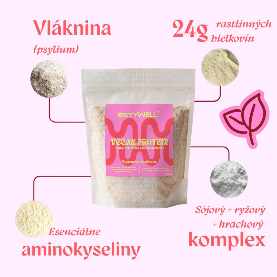 VEGAN Proteín Vanilkový sen 500 g