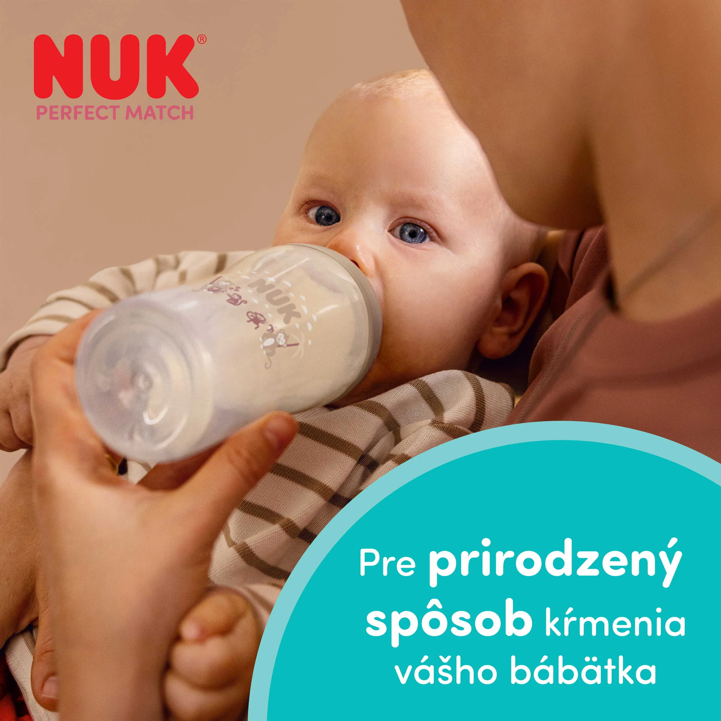 NUK flaša Perfect Match DISNEY Mickey GREY 260 ml 1 ks