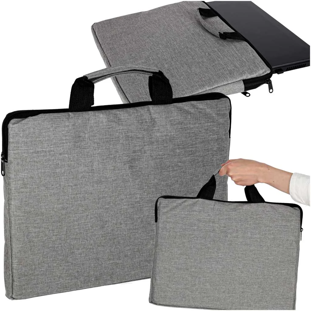 Taška na notebook 15,6″ puzdro aktovka sivá