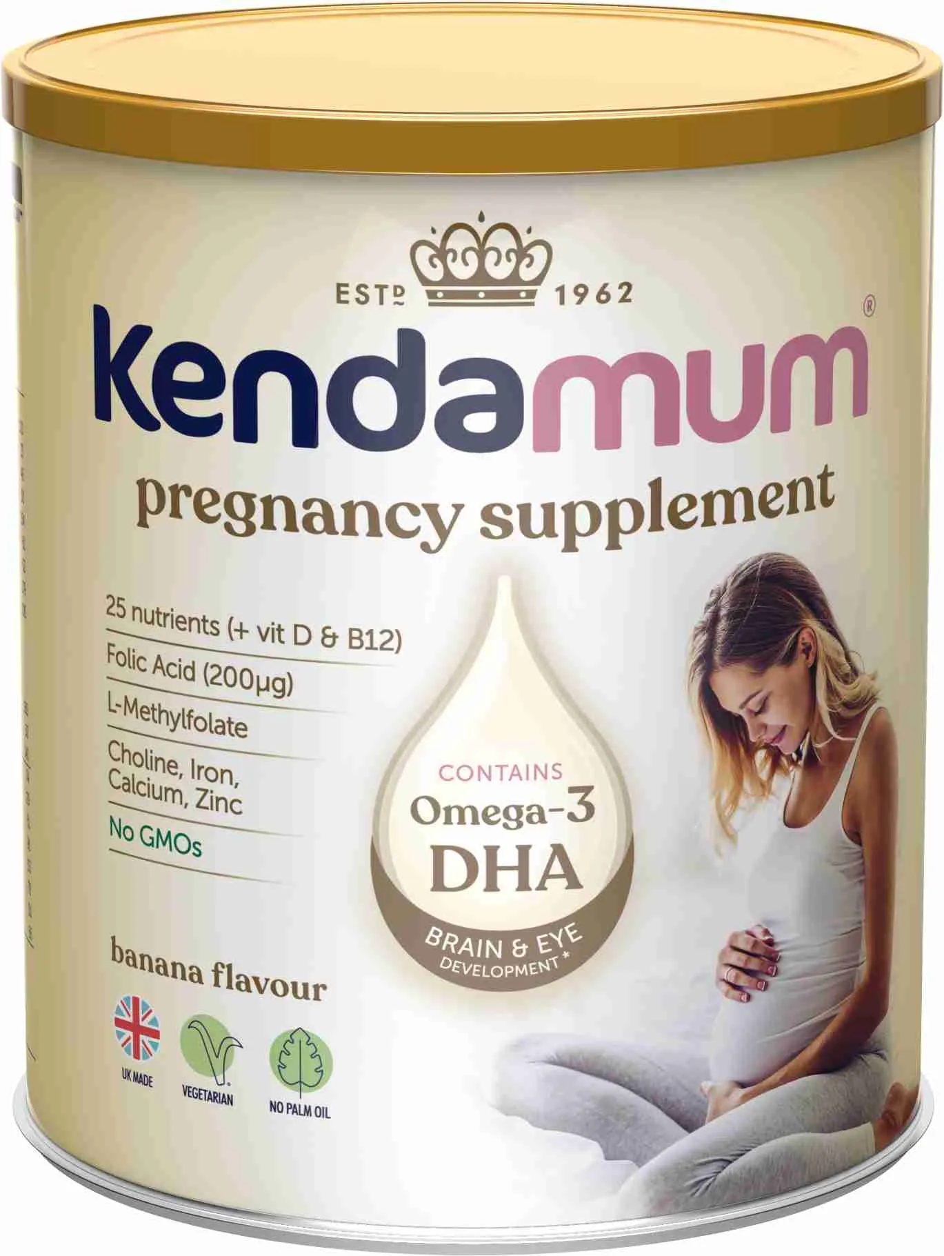 KendaMum Nápoj pre tehotné a dojčiace ženy 1×800g, nápoj pre tehotné a dojčiace ženy