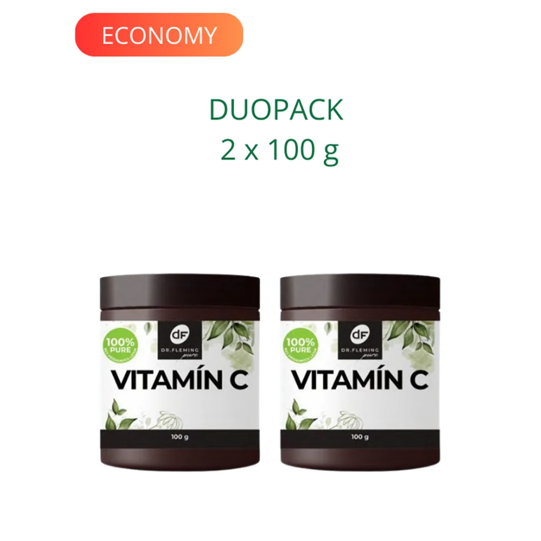DR. FLEMING Vitamin C 100% pure 2x100g DUOPACK
