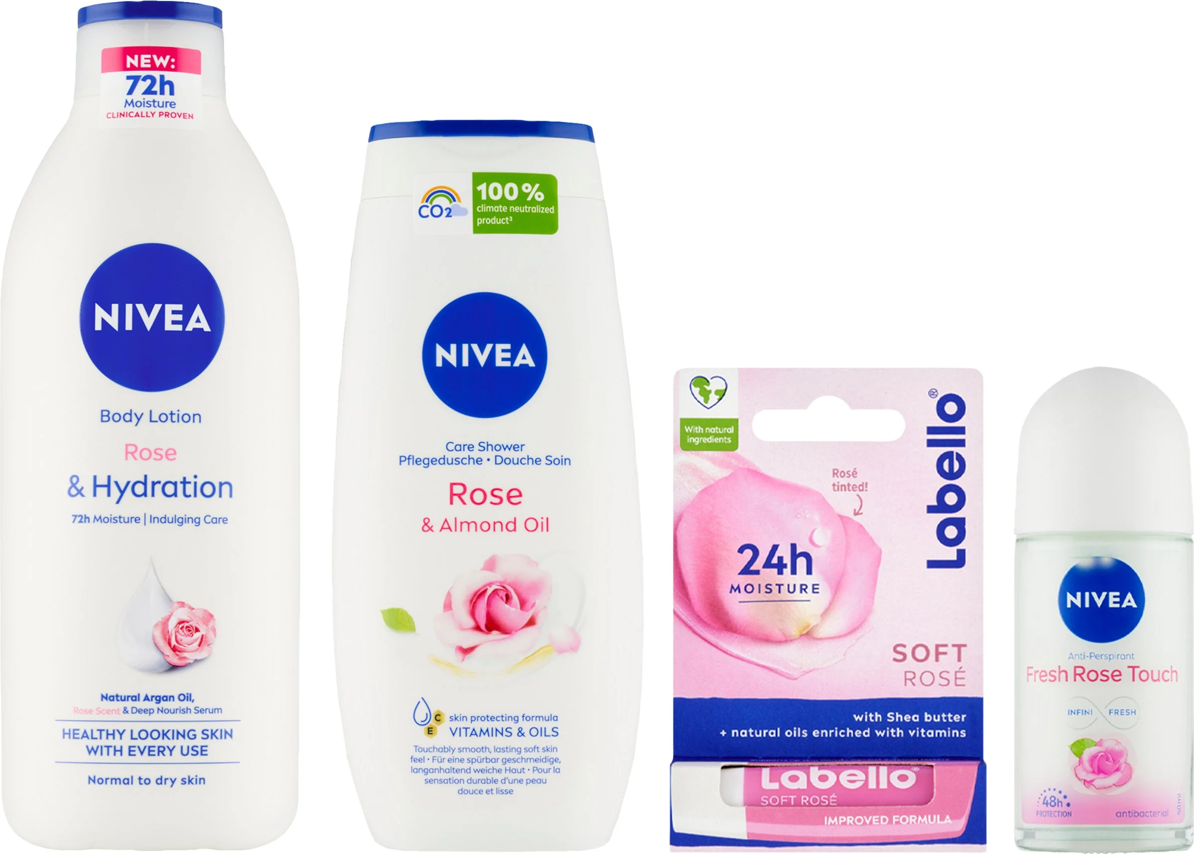 NIVEA BAG ROSE 1×1 ks, darčekové balenie