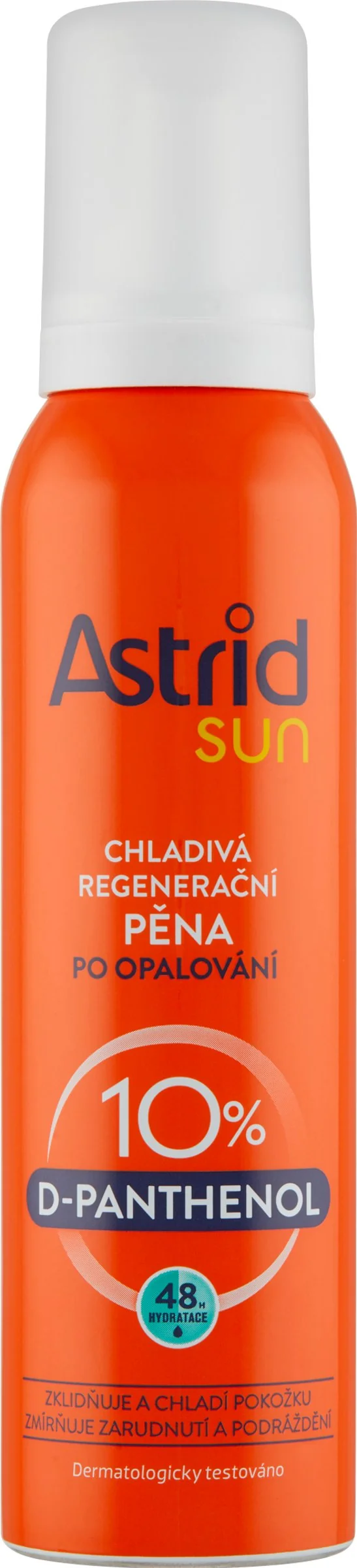ASTRID SUN Chladivá regeneračná pena po opaľovaní 1x150 ml, chladivá pena po opaľovaní