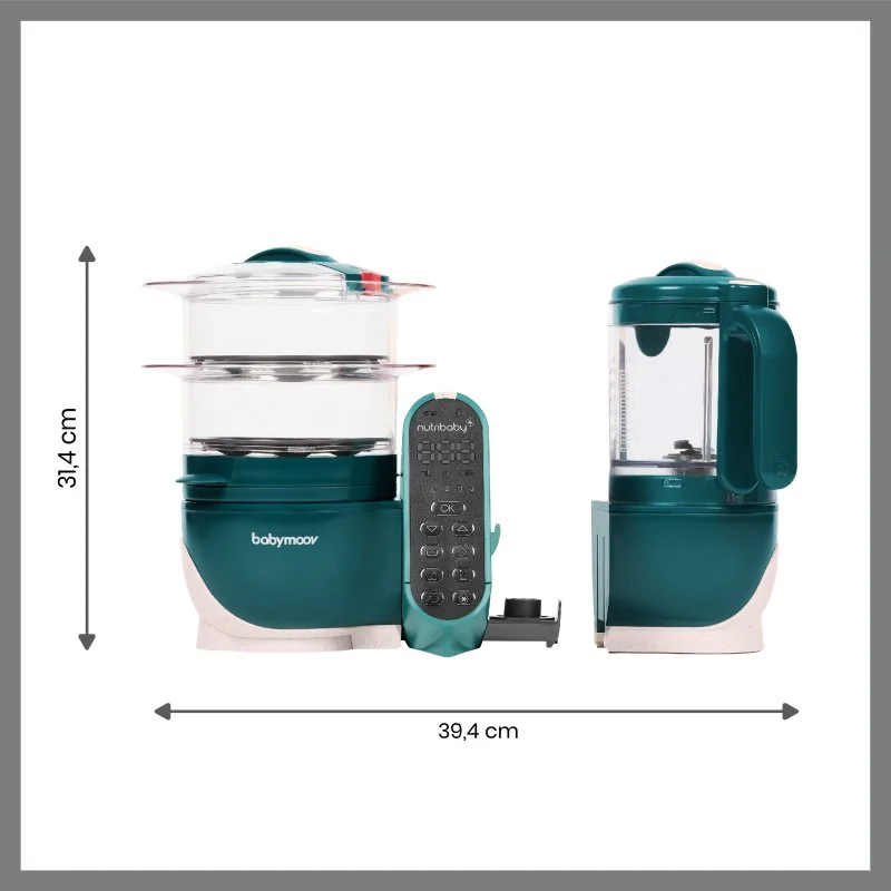 Babymoov multifunkčný prístroj Nutribaby+ Opal Green