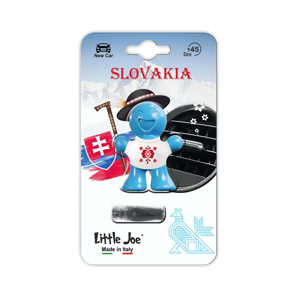 Little Joe 3D New Car ludovy motiv 1×1 ks, osviežovač vzduchu