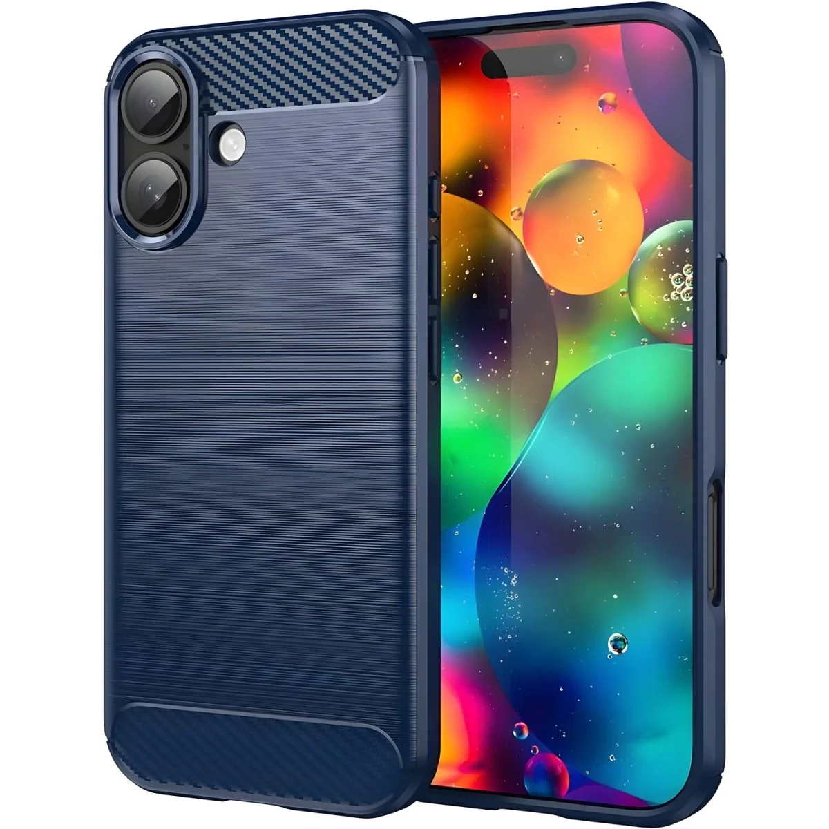 Carbon Shield iPhone 17 Modrá