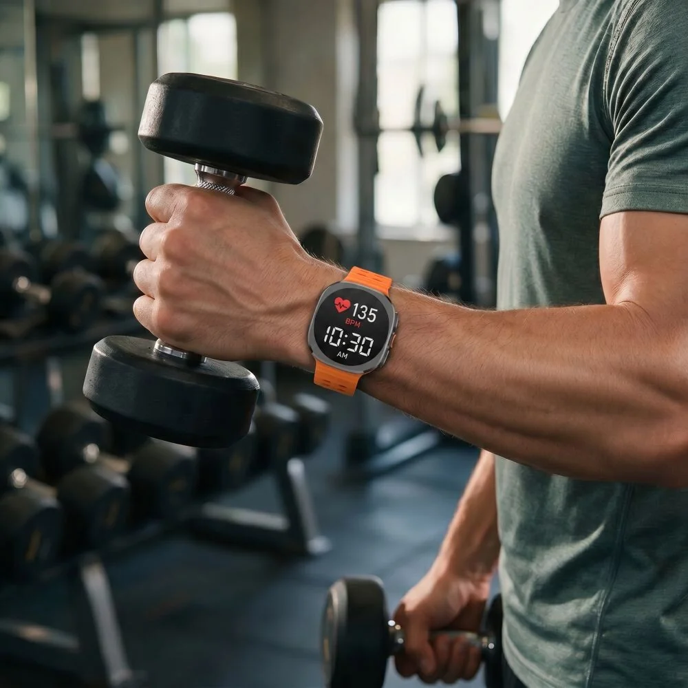Tech-Protect Iconband Pro remienok na Samsung Galaxy Watch Ultra 1 / 2 2024-2026 (47mm), orange