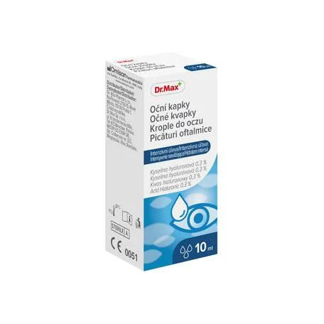 Dr.Max Očné kvapky - intenzívna úľava 1×10 ml, očná voda