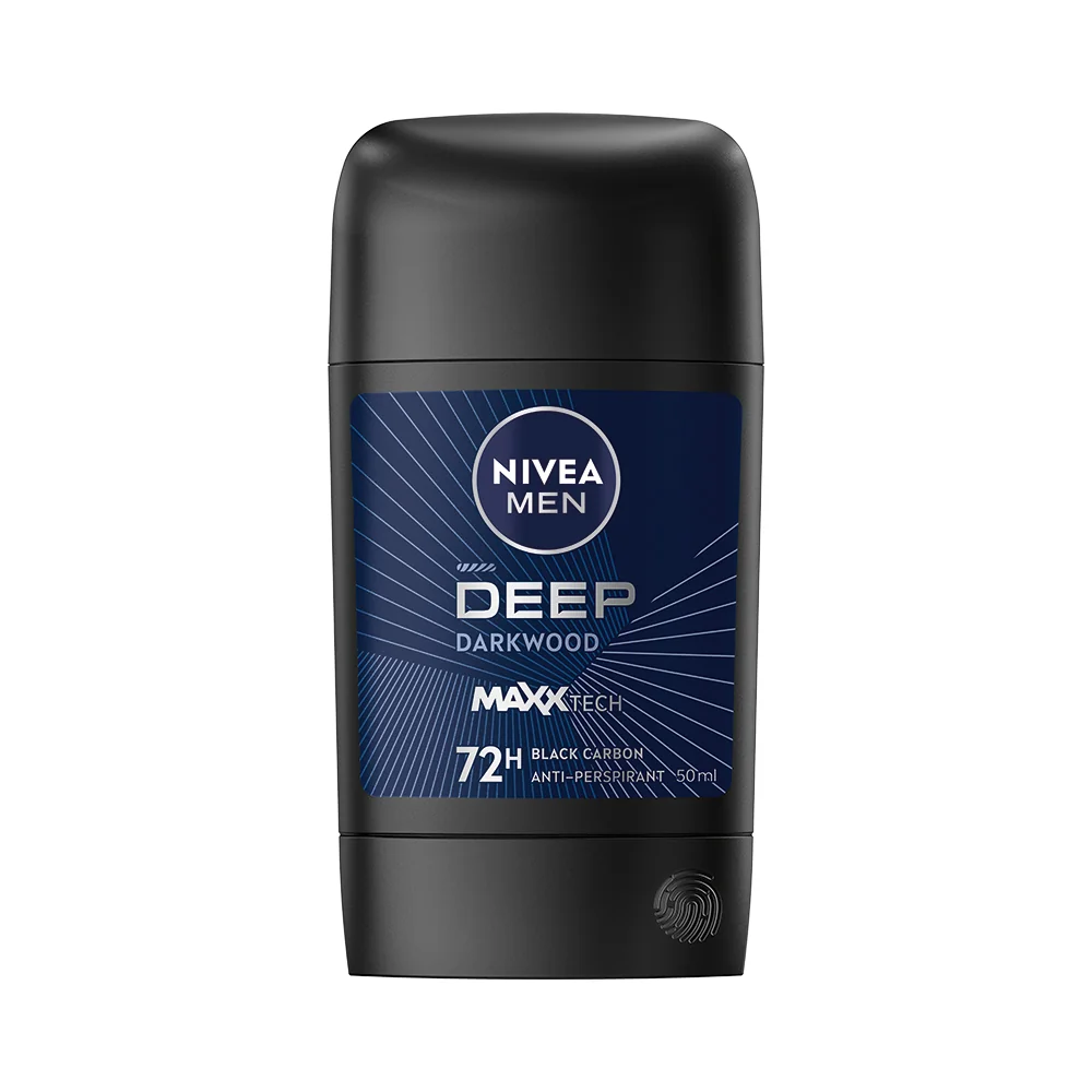Nivea Men Tuhý AP Deep 1×50 ml, tuhý antiperspirant