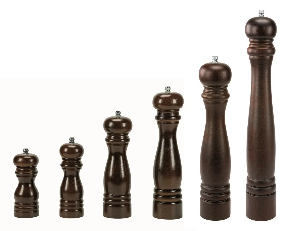 Mlynček na korenie/soľ 12cm drevený